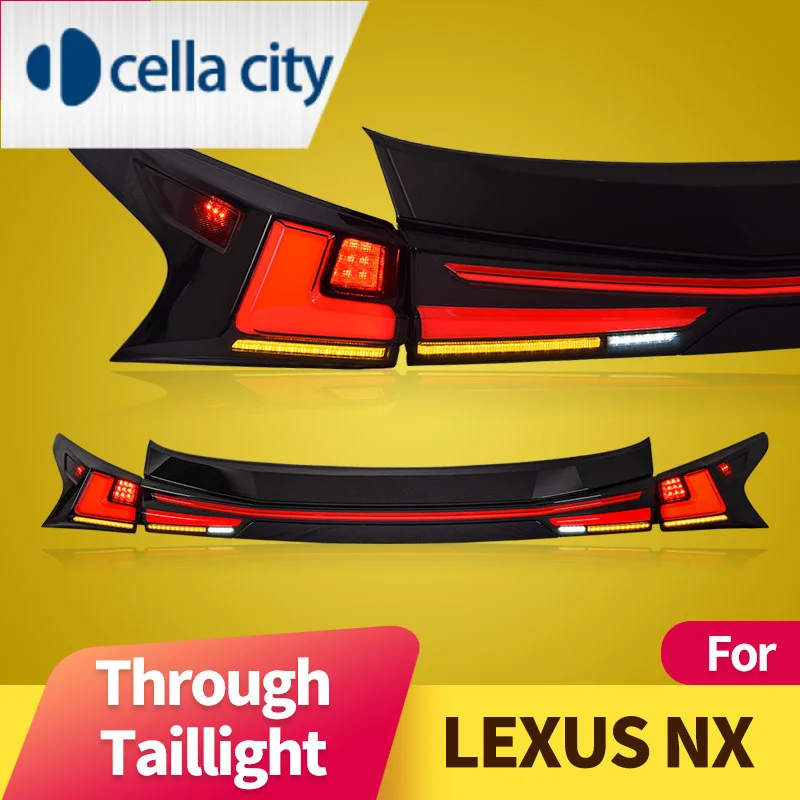 

Подходит для Lexus NX Автомобильный задний фонарь в сборе 2014-2022 Lexus NX200 NX300 модифицированный задний фонарь в сборе