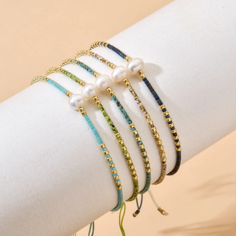 ブレスレット Monday Edition / [MJxME] Pearl String Bracelet PEARL BRACELETS - MONDAY EDITION