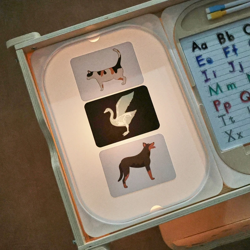 Montessori-Tischbrett-Spielzeug „The Baby's Sensory Activity“ löst sich bei verschiedenen taktilen Sensations, wenn man mit kleinen Händen berührt – Detail 24