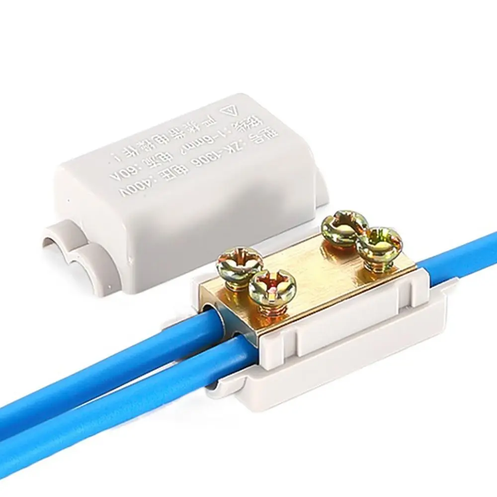 New High Power High Power Splitter No Disconnection T-type Quick Terminal Block Wiring Connector Electrical