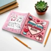 Halloween Adult Picture Book Sweet Love Coloring Book For Adults And Teens Featuring Adorable Creepy Creatures Halloween Gifts 2
