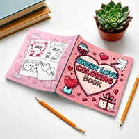 Halloween Adult Picture Book Sweet Love Coloring Book For Adults And Teens Featuring Adorable Creepy Creatures Halloween Gifts 2