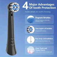 Lot de 4/8/12/16/20 têtes de brosse à dents de rechange compatibles avec Oral B iO, têtes de brosse pour Oral-B iO séries 2/3/4/5/6/7/8/9/10/7G 4
