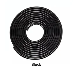 Durable Rubber Auto Bumper and Door Edge Protector Strip (2m Black)
