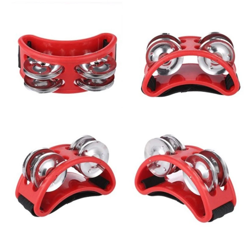 Description Picture 6 of itemFoot Tambourine Musical Instrument Percussion Foot Drum Foot Shaker Musical Instrument For Singer Guitar Players KTV Party