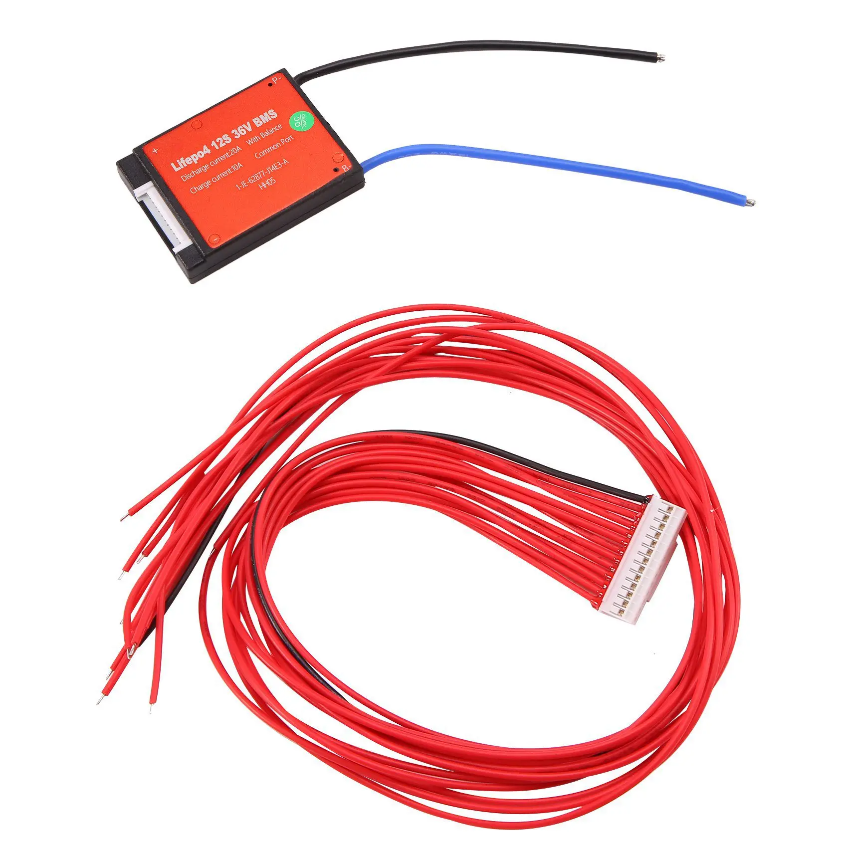 

12S 36V 20A Waterproof BMS Lifepo4 Battery 3.2V 18650 32700 Battery Lithium Battery Pack