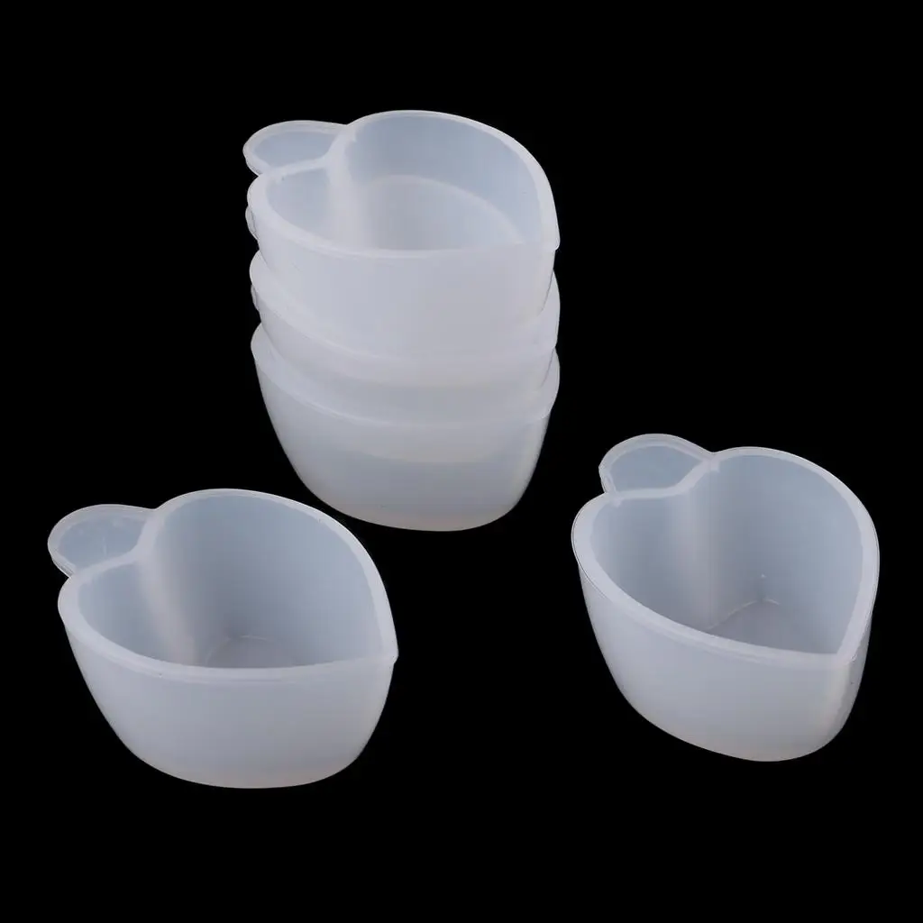 

5Pack Silicone Measuring Mixing Bowl Cup Epoxy Resin DIY Casting Tools