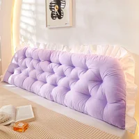 Tatami Bed Backrest Cushion Rectangular Headboard Pillow Sleeping Neck Body Pillows Large Backrest Support Bolster Room Decors 1