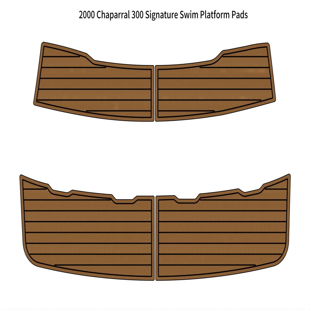 

2000 Chaparral 300 Signature Swim Platform Boat EVA Foam Teak Deck Floor Pad Mat