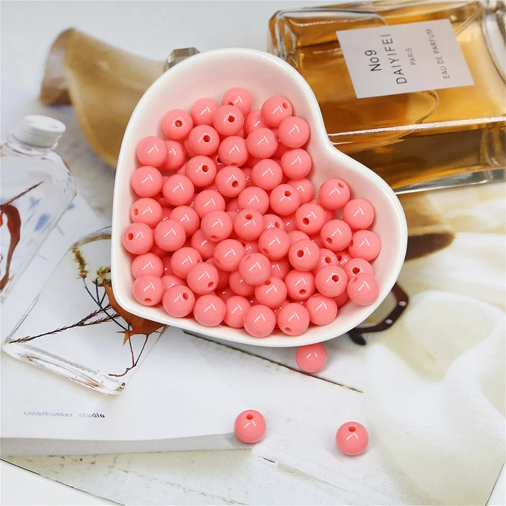 Round Shape Real Color Beads for DIY Crafting and Hand-Soldering