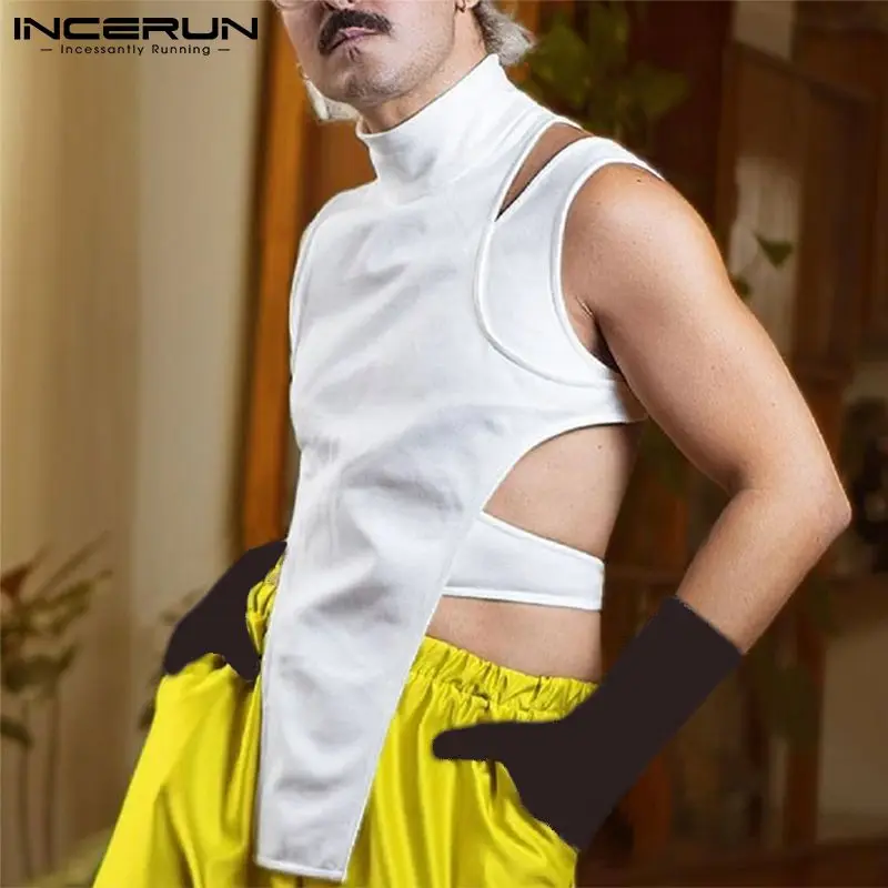 turtleneck tank top mens