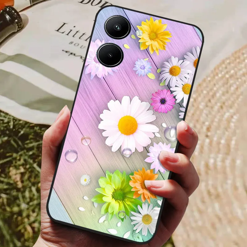 Black Soft Silicone Shockproof Protective Phone Case Cover