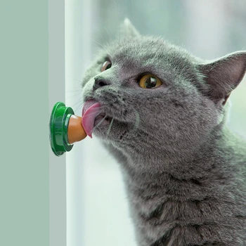 Caramelle leccate di erba gatta per gatti per il gattino Aumenta la nutrizione potabile Snack in gel