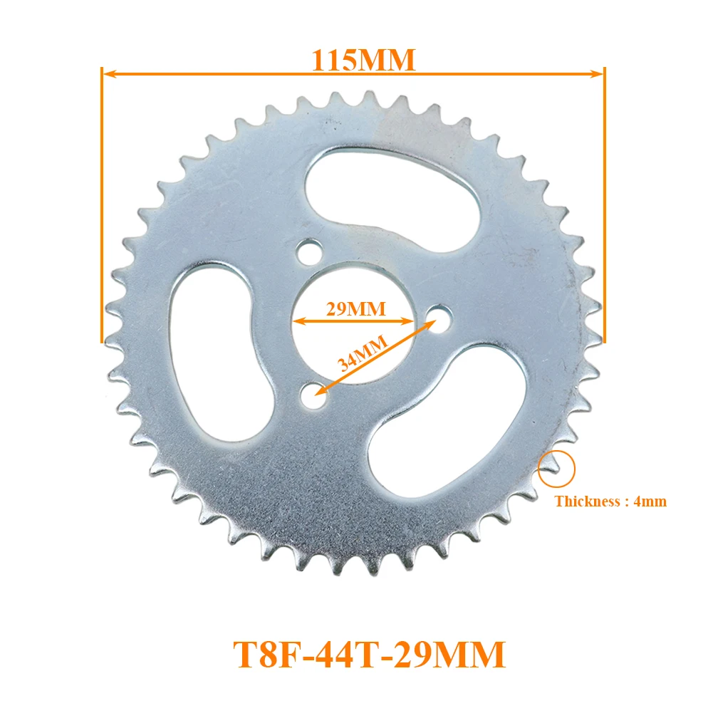 Enhanced Product Title: Durable T8F Chainring for Small Motorcycles, Electric Scooters, and Lightly Modified Bicycles