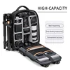 Men travel Professional SLR camera backpack With tripod bracket Detachable into a  40L travel waterproof 16 inch Laptop Backpack 6