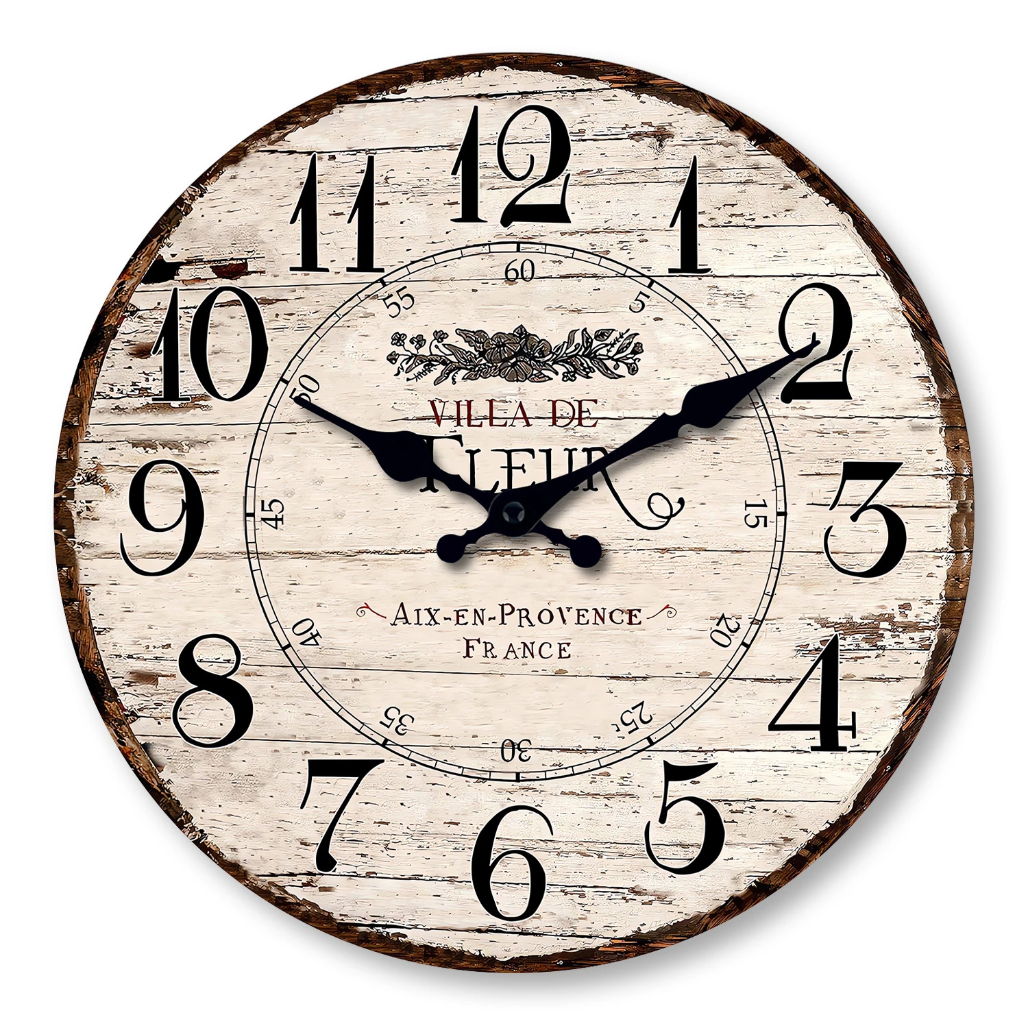 Vintage Wooden Wall Clock