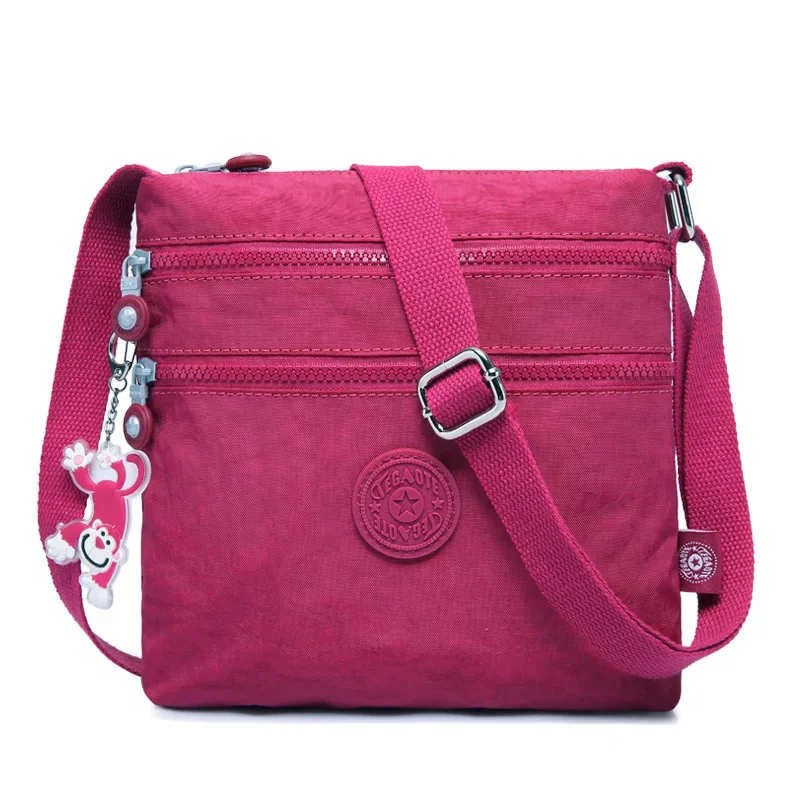 Women Nylon Messenger Shoulder Crossbody Bag