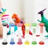 Z2 6pcs/set Creative Plastic Hourglasses Sandglass Timer Children Time Toy Gift Home Decoration 0.5/1/2/3/5/10 minutes Hourglass 4