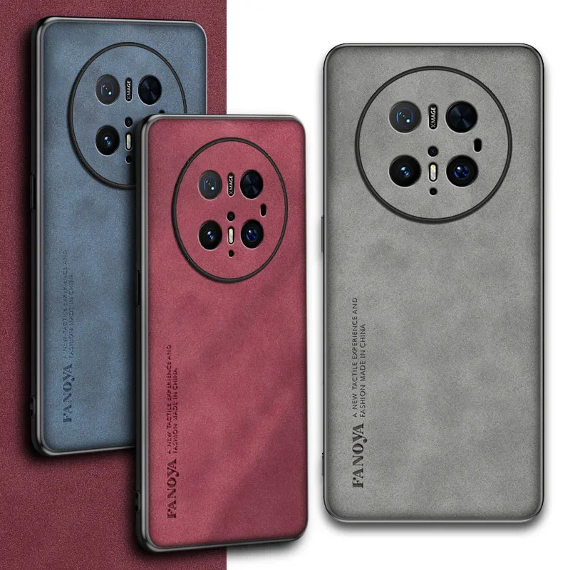 Enhanced Skinsheep Leather Matte Silicone Protective Case