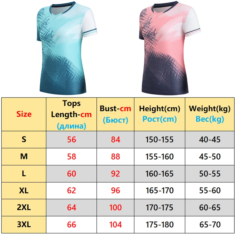 Short Sleeve Badminton Uniforms Badminton Training Shirts Women Gym Breathable Short Sleeve Sportswear