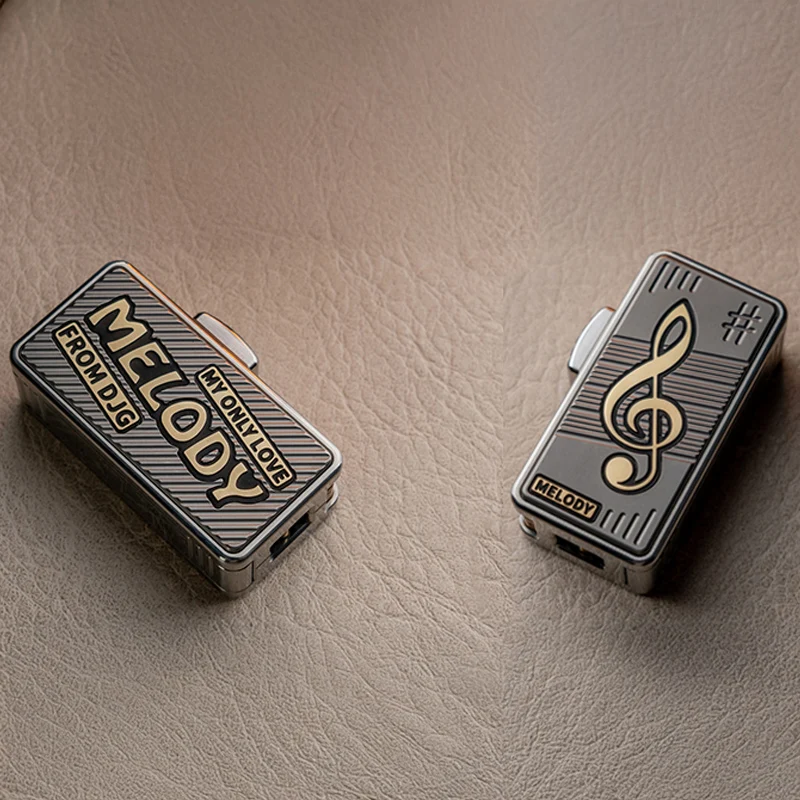 Stock】DJG MELODY Titanium Alloy Mechanical Scale Push Slider EDC