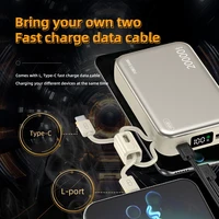 20000mAh 66W Fast Charge Power Bank CCC Chinese Certification with Cable for Xiaomi Huawei Samsung IPhone - Image 5