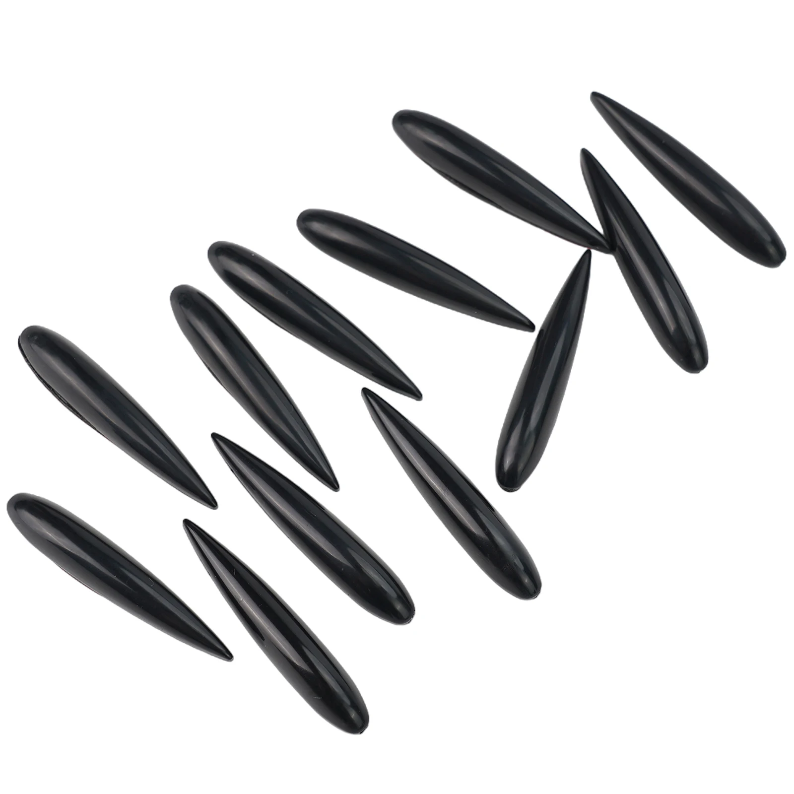 Phynekwa 2 Pièces Détachées Voiture 9.45IN - Accessoires Automobiles Universels En Acier Inoxydable Et ABS