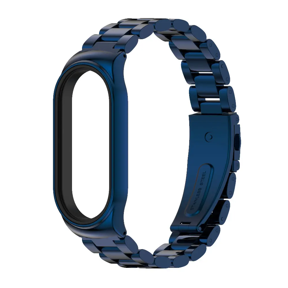 Premium Stainless Steel Watchband Bracelet - Adjustable Metal Wrist Strap