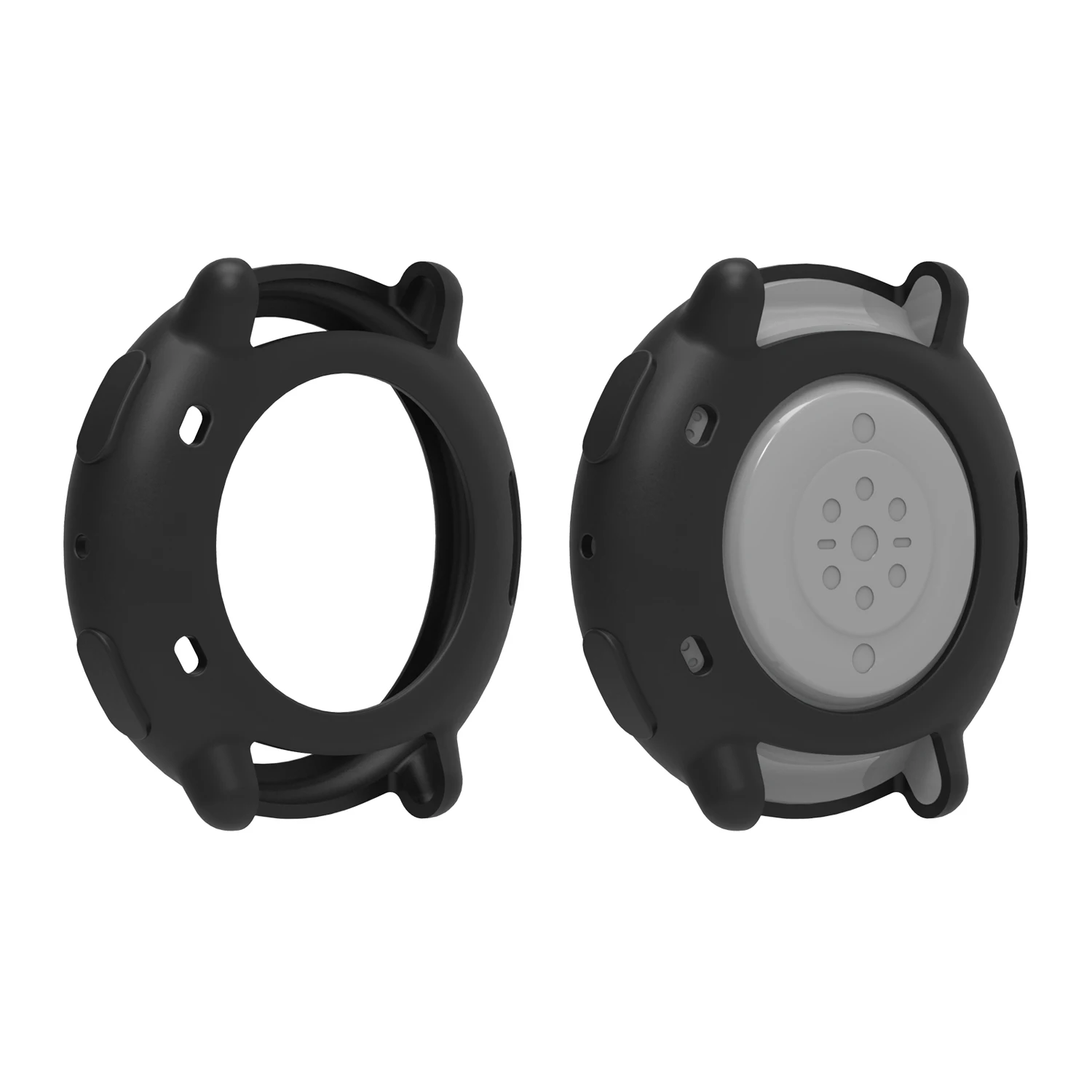 Soft Silicone Shockproof Protective Case for Smartwatch - Lightweight and Durable Cover