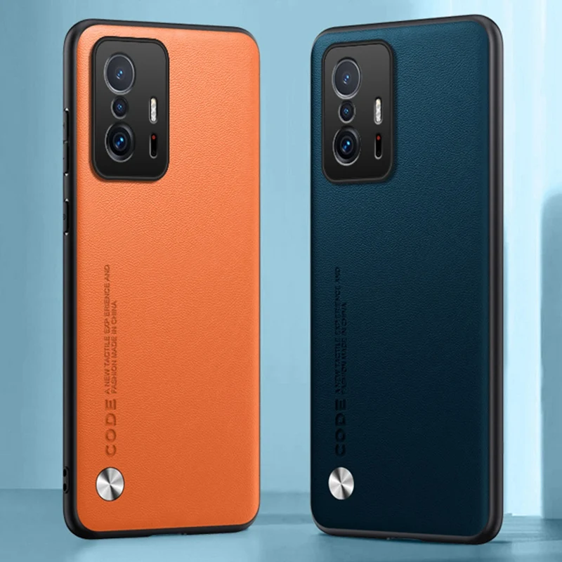 BRAND SET Cover per Xiaomi 11T Pro/Xiaomi 11T Ultrasottile Pelle Case [Custodia Flip/Card Slot] Custodia Magnetica PU Premium Antiurto, Cover Protettiva per Xiaomi 11T Pro/Xiaomi 11T(Bianca