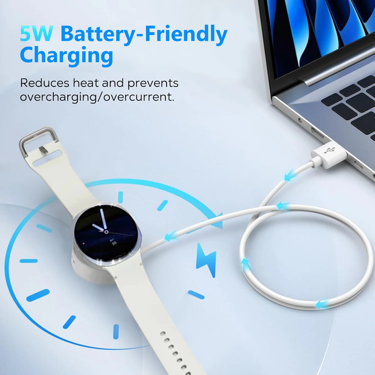 Magnetic Wireless Fast-Charging Dock