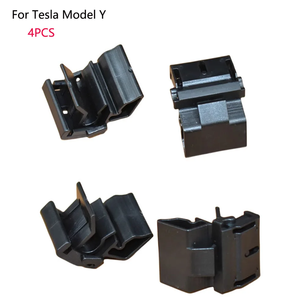 

4PCS For Tesla Model Y 2020-2021 Front Bumper Box Buckle Hood Trunk Clip 1472872-00-B Box Buckle Hood Trunk Clip Car Accessories