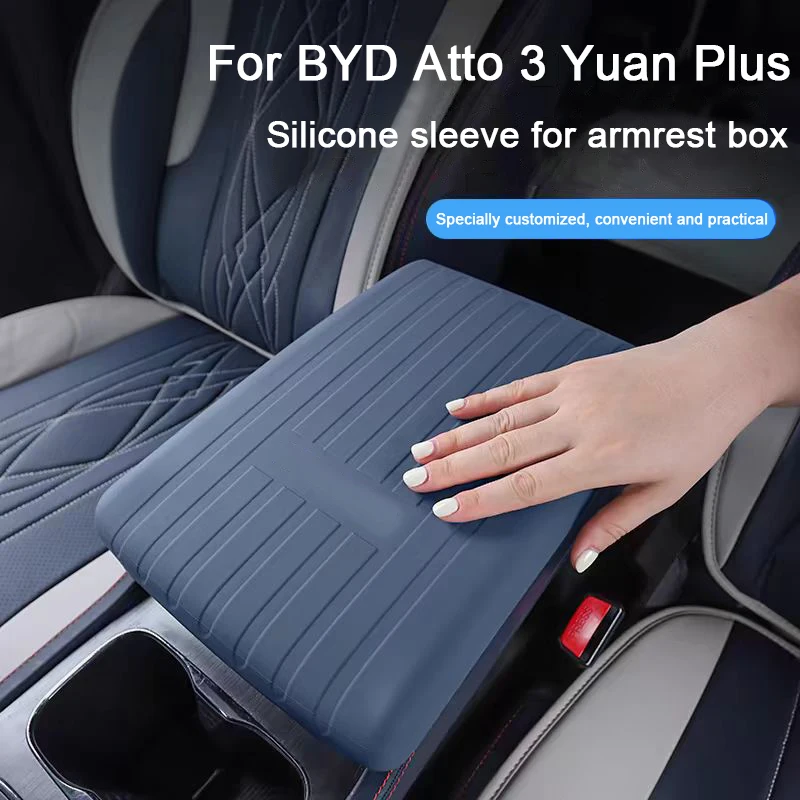Organizer Per Bracciolo Centrale BYD Atto 3 / Yuan Plus 2022 - Scatola Portaoggetti In ABS Con Portamonete, Scomparti Multipli, Facile Installazione
