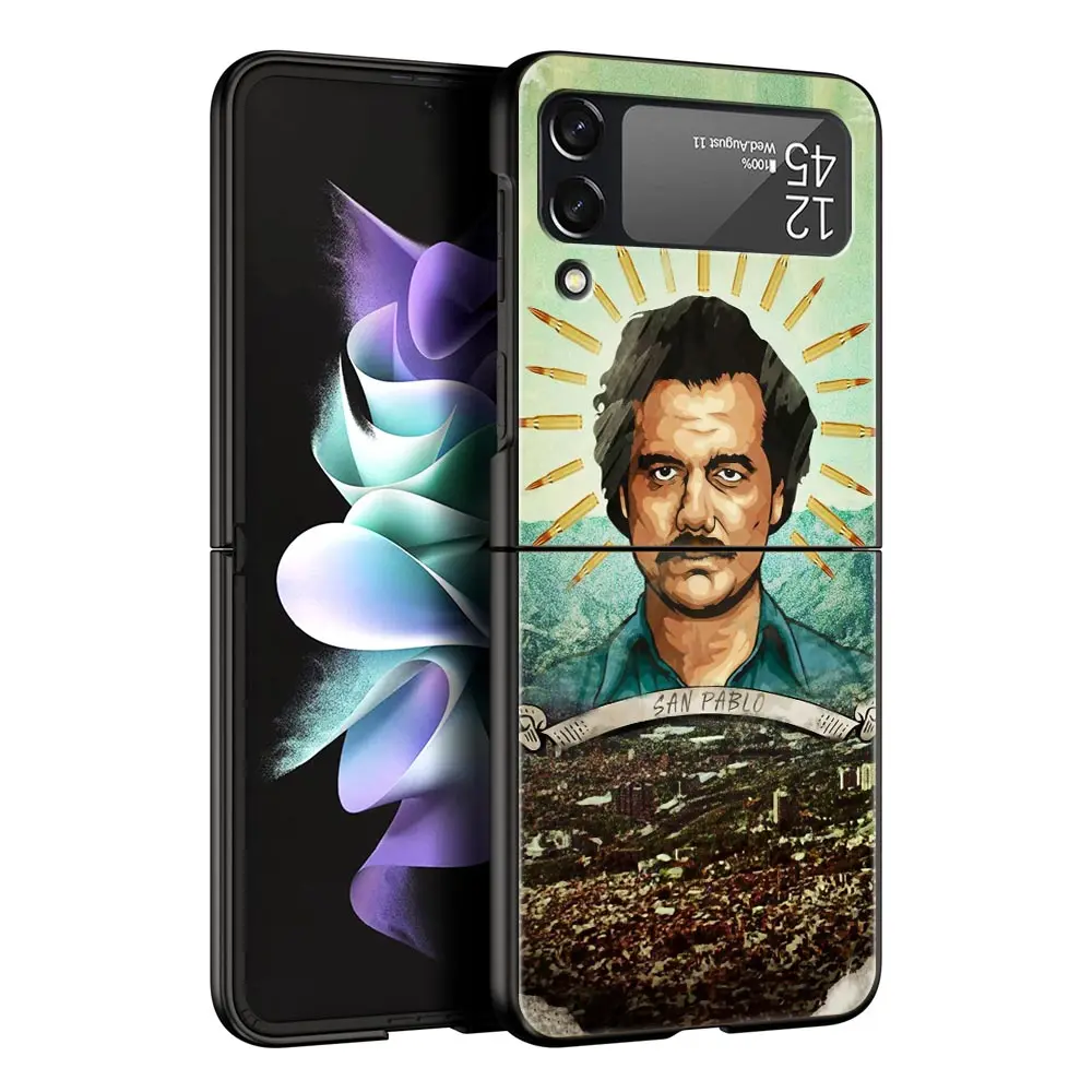 Narcos TV Series Pablo Escobar Hard Folding Phone Case