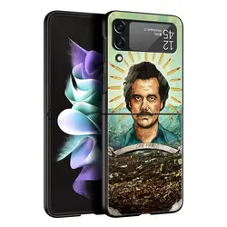 Narcos TV Series Pablo Escobar Hard Folding Phone Case for Galaxy Z Flip 4 (A1)