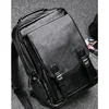 2023 New Fashion Brand Fashion Men's Leather Backpack  Business Leisure Travel Backpack 1