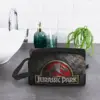 Custom Jurassic Parks Travel Cosmetic Bag for Women Dinosaur World Toiletry Makeup Organizer Lady Beauty Storage Dopp Kit 6