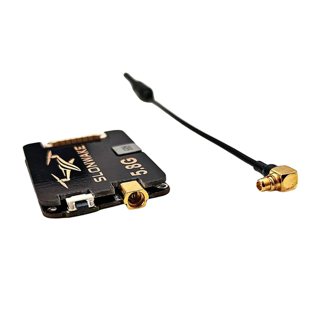 Connecteur MMCX et câble antenne de l'émetteur FPV 5.8GHz 1.2W VTX 48 Canaux