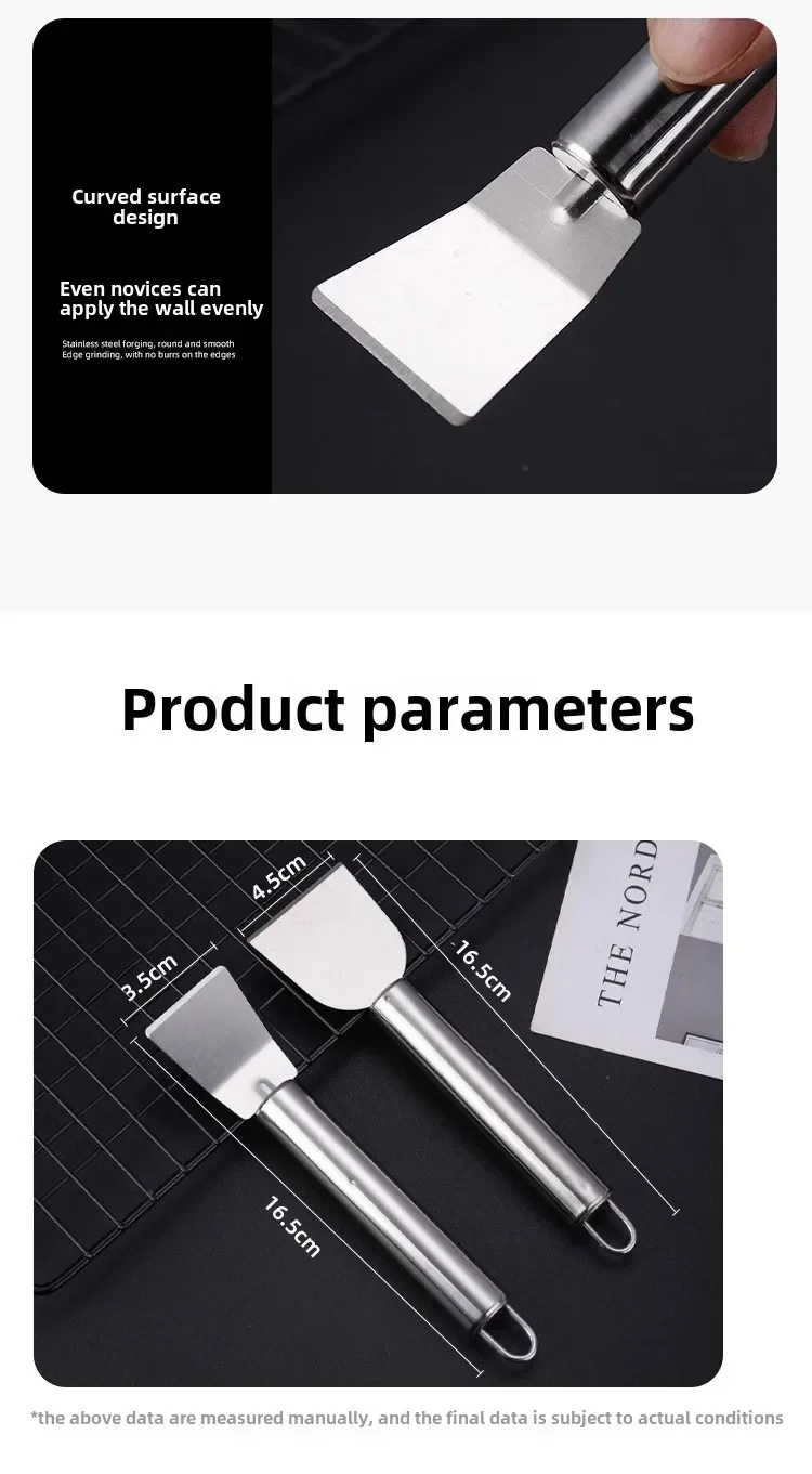 1-20 pezzi di accessori da cucina multifunzionali per la casa in acciaio inossidabile, spatola per la pulizia del frigorifero, raschietto per macchie di sbrinamento_voghion.com