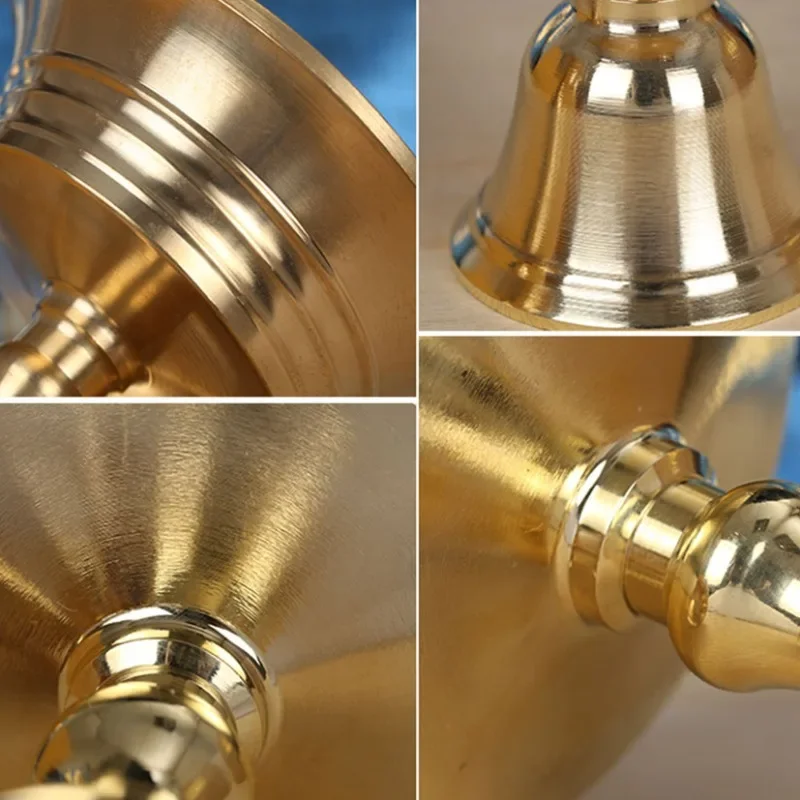 Candle Holders 1PC Copper Butter Long Lamp Candlestick Put Candle Cup Home Decor