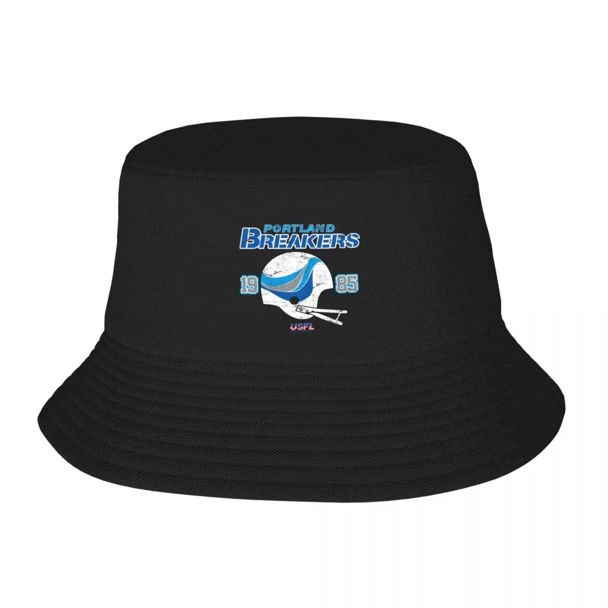 

Distressed Portland Breakers Helmet Bucket Hat Wild Ball Hat Uv Protection Solar Hat Sunhat Caps For Men Women's