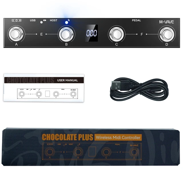 For M-VAVE Chocolate Plus For MIDI Footswitch Controller