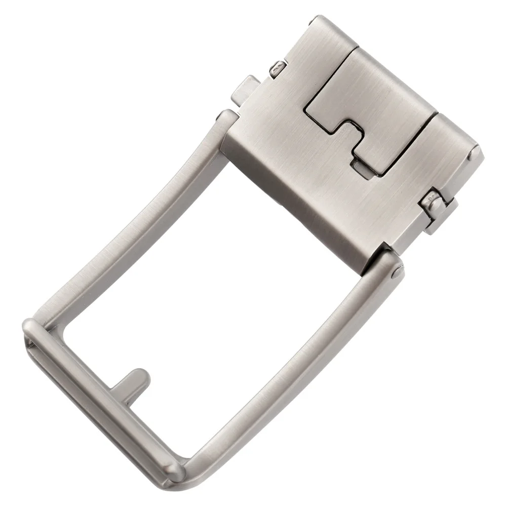 New Fashion Mens Belt Buckle Head Automatic Fit For 3.5cm Width Holeless Ratchet Belts Only Alloy Metal Men's Belt Buckles