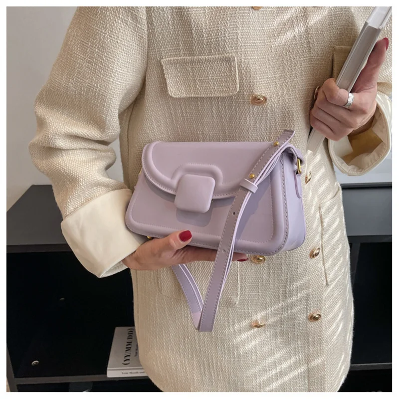 

Новинка 2023, женские кожаные сумки через плечо, маленькие сумки через плечо, весенние женские сумки, 5 цветов, Прямая поставка