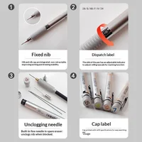 STAEDTLER 925 Professional Drawing Metal Mechanical Pencil,Low‑Center‑Gravity Metal Pen Body,0.3/0.5/0.7/0.9/1.3/2.0 Stationery 5