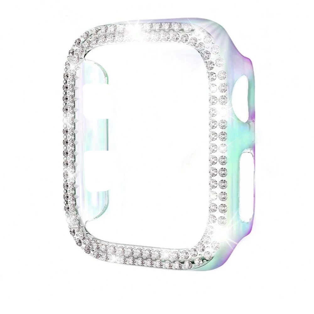 Sparkling Rhinestone Protective Watch Case Cover