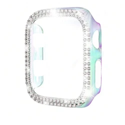Sparkling Rhinestone Protective Watch Case Cover for Series 10 42mm (Colorful)