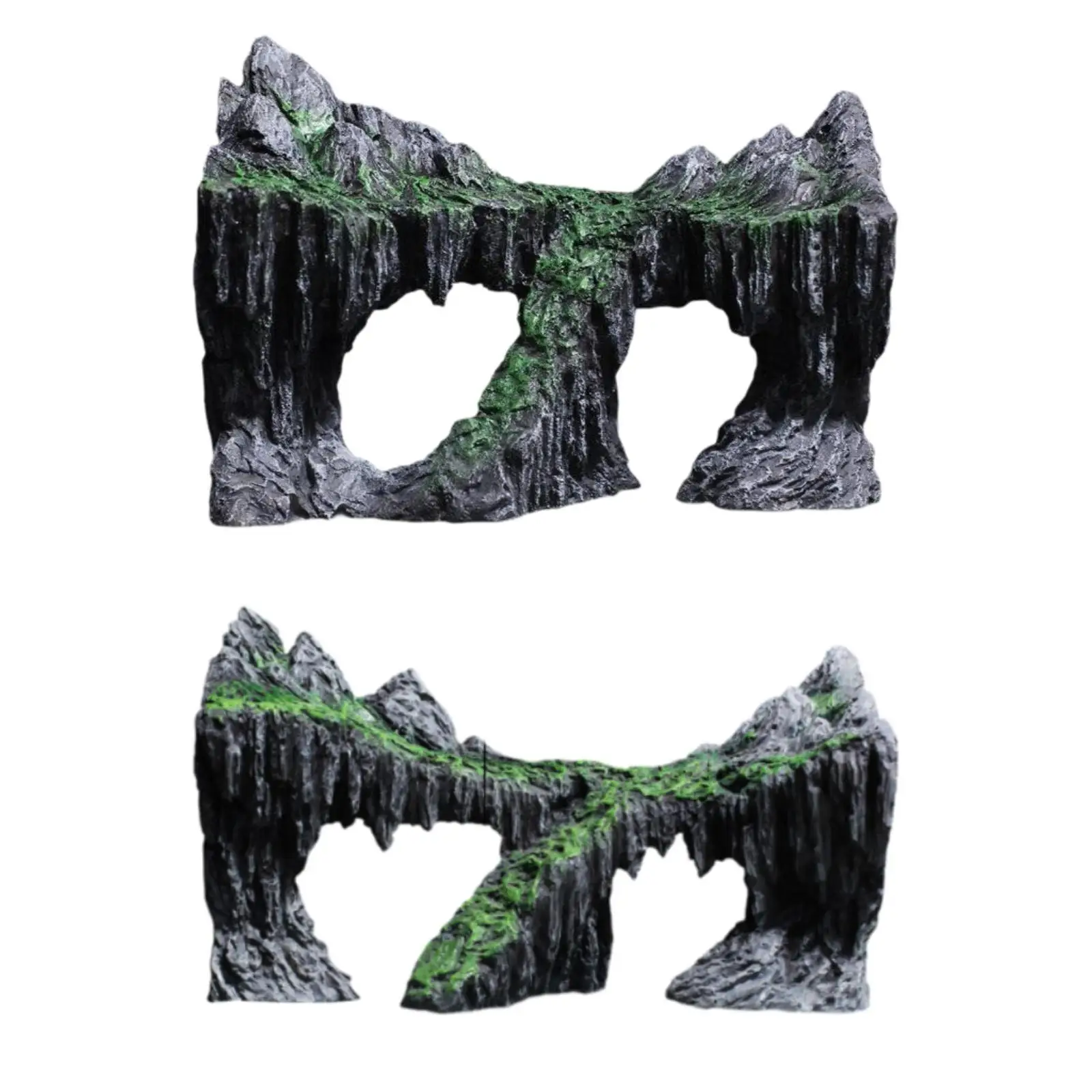 Fish Tank Rockery Cave Statue Resin Fish Tank Accessories Aquarium Decoration for Reptile Shrimp Turtle Betta Cichlid Small Fish Fish Tank Rockery Cave Statue Resin Fish Tank Accessories Aquarium Decoration for Reptile Shrimp Turtle Betta Cichlid Small Fish