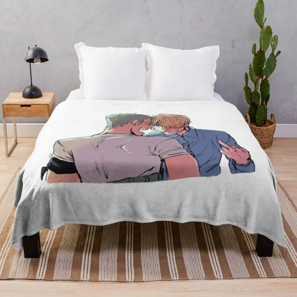 

Zosan the best Duo couple Throw Blanket fluffy Bed linens Fashion Sofas Blankets