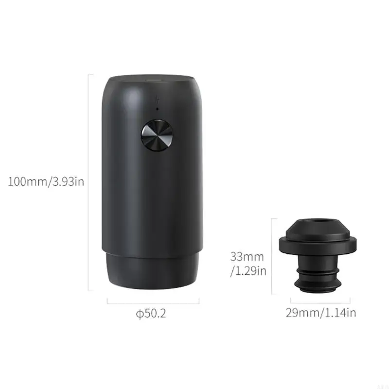 N3UA Wine Saver Vacuum with Stoppers Wine Stopper Preserver Reusable Bottle Sealer Keep Freshness Tool